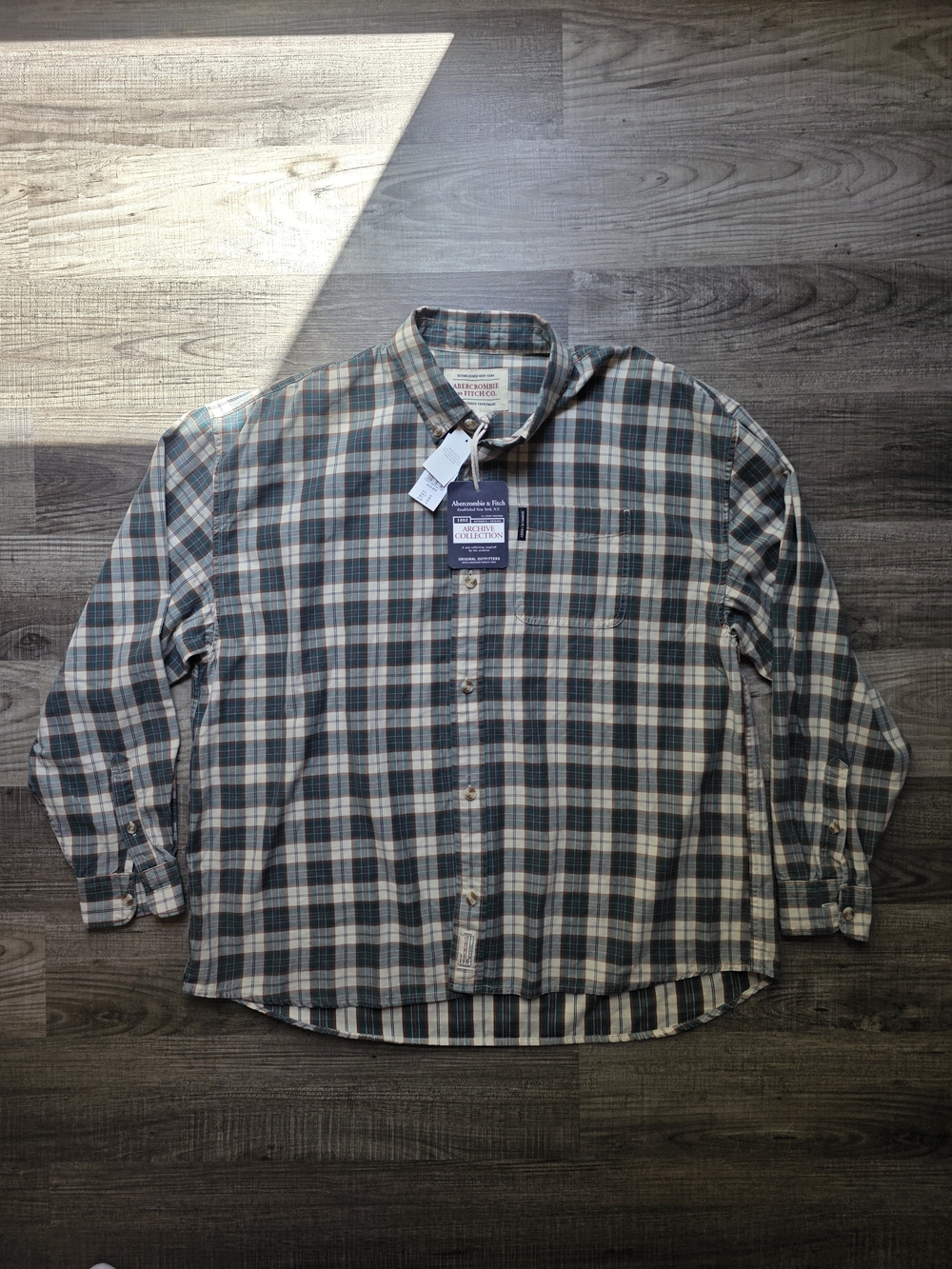 Abercrombie & Fitch Men's Flannel Size XL